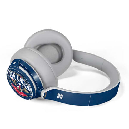 NBA New Orleans Pelicans Large Logo Surface Headphones Skin